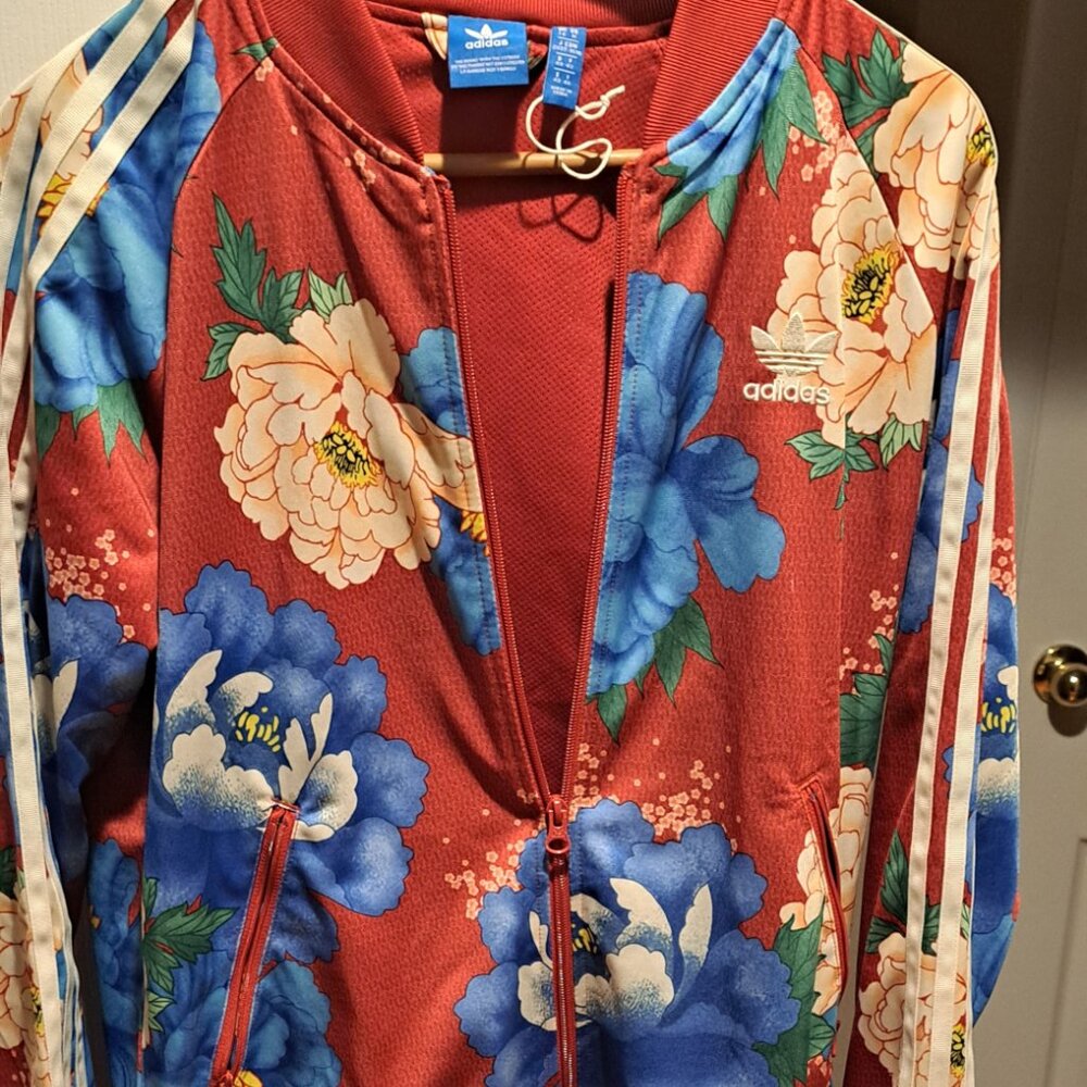 Addidas bomber style jacket
